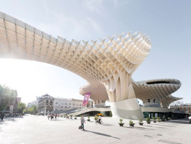 Metropol Parasol Wooden Structure