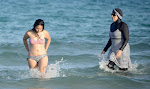 Burkini ban sees BIKINI-clad mum kicked out of pool for wearing a SARONG