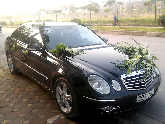 Xe cưới Mercedes E280,Xe cô dâu,xe hoa Mercedes E280