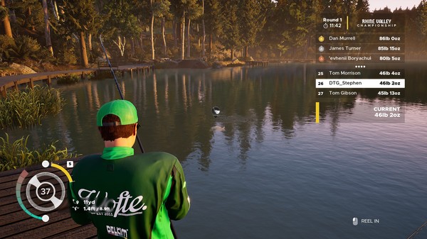 Amn fishing in Fisging Sim World