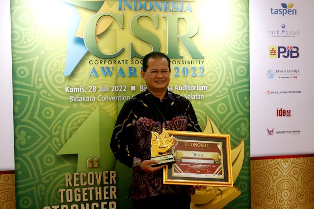 Bank Kalsel Raih CSR Award 2022 