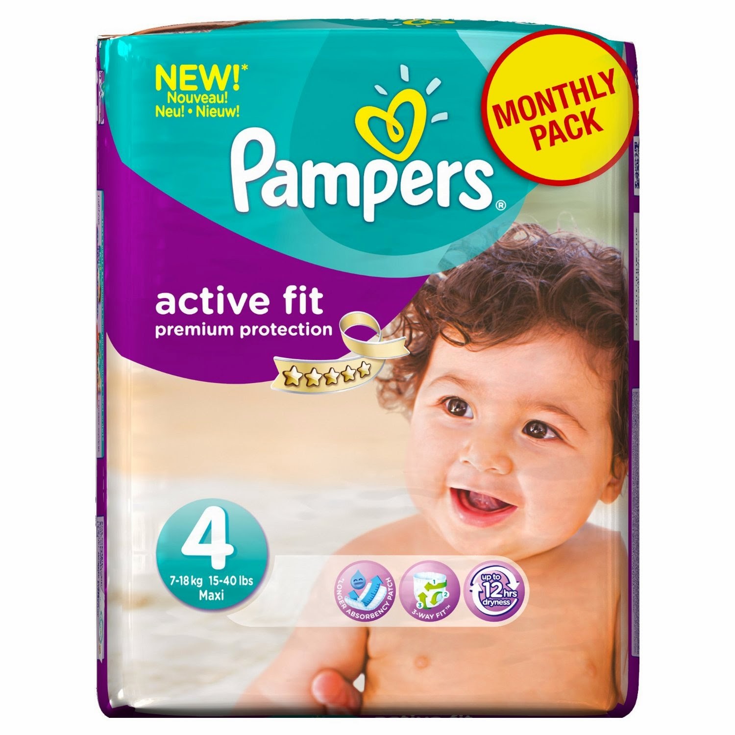 Promo couches pampers pas cher taille 4