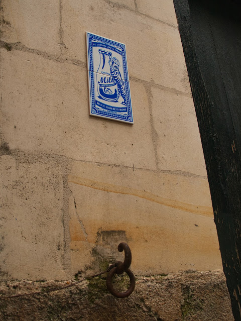 jiemve, plaque "be strong a tiger" milk à Nantes