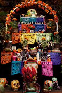 día de muertos ofrenda