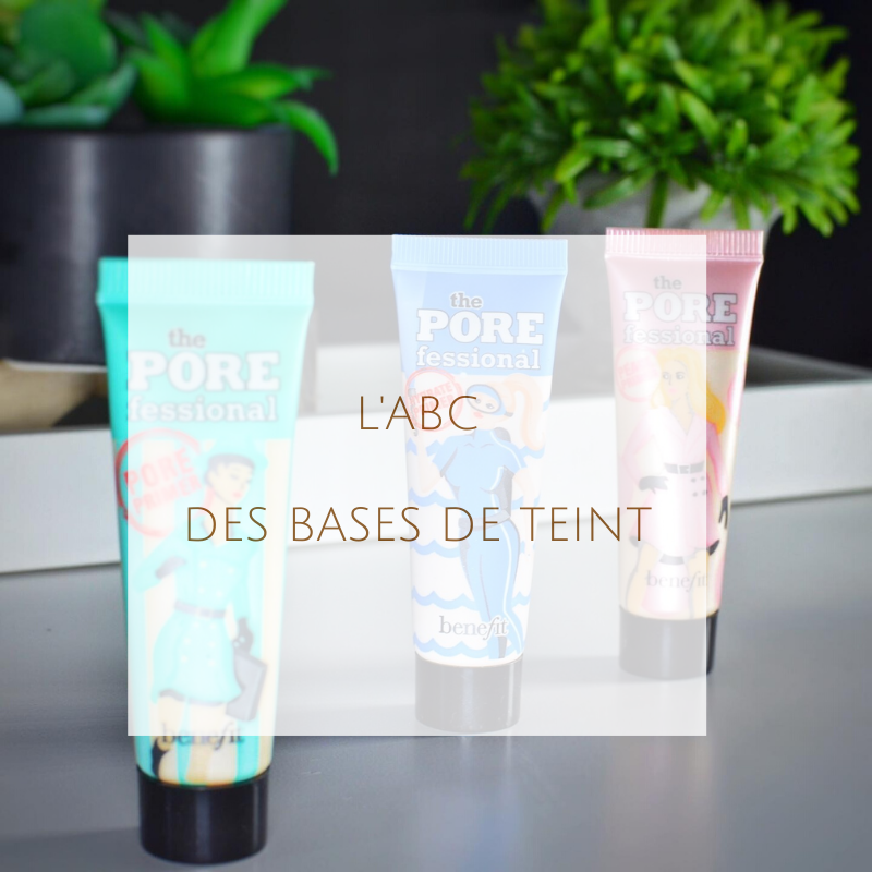 L'ABC des bases de teint