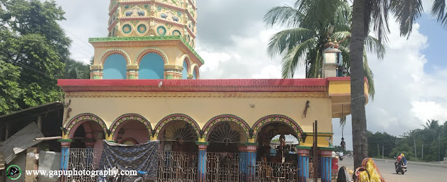 Side view of Dandakali Temple Khantapada - Balasore