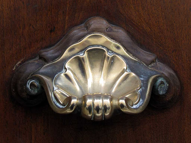 Ornate door handle or knocker, Livorno