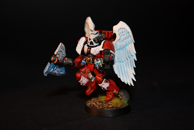 Blood Angels Sanguinary Priest with wings