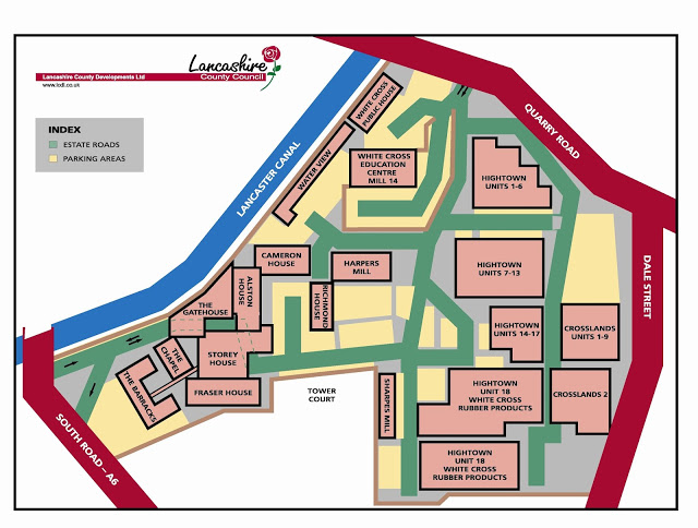 map of White Cross Business Park