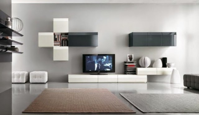 20 Cool modern TV wall units for unique living room designs
