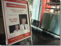 Paris le 9 nov