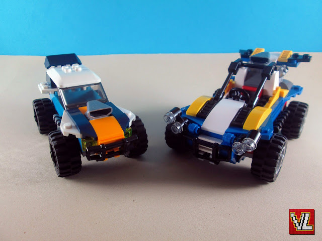 Sets LEGO Desert Rally Racer e Dune Buggy