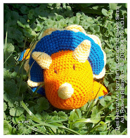 PP005 - Pillow Pal Triceratops 3