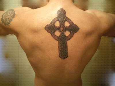 Celtic Cross Tattoo, Upper