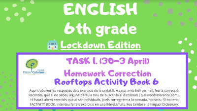  ENGLISH 6TH- Task 1