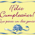 Tarjetas de Cumpleaños Formales, parte 1