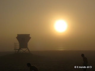 Tramonto a San Diego, CA, USA