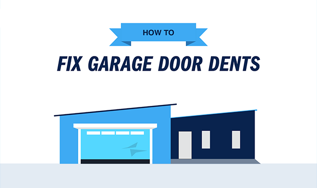 How to Fix Garage Door Dents 