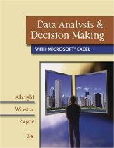 Data Analysis and Decision Making with Microsoft Excel