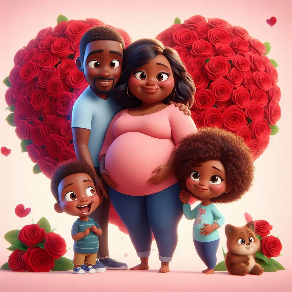 imagenes de familia con madre afroamericana con hijos pequeños