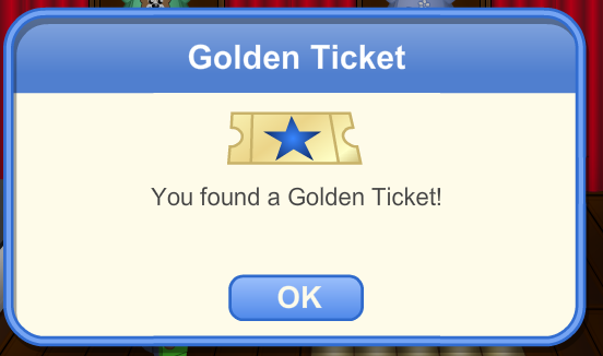 Once you have found 10 golden tickets, you can now cash them in for your 