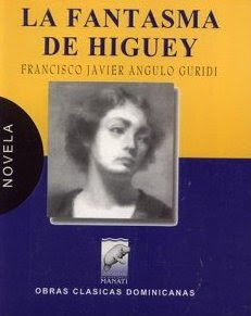 La cubierta tiene colores de fondo: la mitad superior, amarillo. La mitad inferior, azul oscuro. Una imagen en blanco y negro centrada, con tamaño aproximado de un tercio. La imagen: el rostro de una mujer joven y bella, pelo corto, la cara ligeramente vuelta hacia la derecha con expresión melancólica en su mirada. Se ve su cuello y el inicio de la blusa. A la izquierda de la imagen un semicírculo cortado a la mitad, color negro, con el texto Novela. En la parte media inferior el logos de la editora: un manatí, debajo el texto Manatí y luego Obras clásicas dominicanas