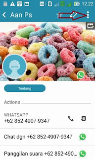 cara menghapus whatsapp di android