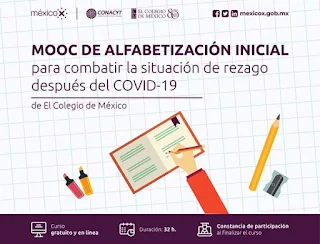 MOOC de alfabetización inicial para combatir la situación de rezago después del COVID-19