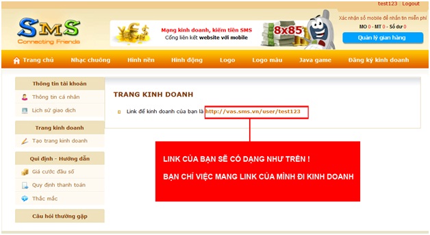 Đăng ký kinh doanh kiếm tiền bằng đầu số 8x85 cùng sms.vn