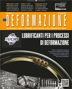 Deformazione 193 - Aprile 2013 | ISSN 1973-7270 | CBR 96 dpi | Mensile | Professionisti | Lamiera | Laser | Materiali
Strumento utile per il lavoro di chi ha fatto della lamiera il fulcro della propria attività, Deformazione è la più aggiornata rivista tecnica specializzata sulla lavorazione della lamiera e su tutte le altre tecniche di deformazione plastica dei metalli. La rivista, segue da vicino uno dei comparti industriali della macchina utensile più vivaci e dinamici, caratterizzato da una costante evoluzione e un continuo rinnovamento tecnologico che Deformazione, cronista attenta di ciò che accade nel proprio settore di riferimento, racconta ai lettori con competenza e obbiettività, in un linguaggio consono ma semplice. I contenuti della rivista sono il frutto delle esperienze dirette maturate dalla redazione a stretto contatto con i costruttori e i lettori che sono i veri protagonisti del settore, ognuno con la propria storia e il proprio bagaglio di esperienze, competenze e applicazioni. Ampia la tipologia degli argomenti trattati, che spaziano dal taglio dei formati lamiera con tecnologia laser, plasma e water-jet, alle tecniche più convenzionali come lo stampaggio a freddo e a caldo, la piegatura e la saldatura con processi MIG/MAG, TIG e laser.