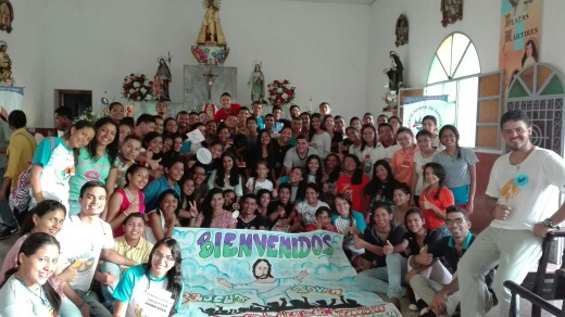 Jóvenes católicos apureños celebraron pascua Diocesana 2016.