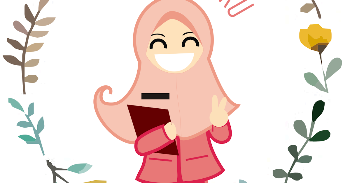 Gambar Kartun  Muslimah Guru  Top Gambar