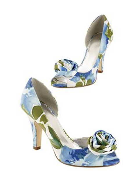 davids bridal flower shoes