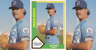 Jay Baller 1990 Omaha Royals card