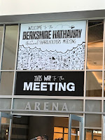 Berkshire-Hathaway meeting signage.