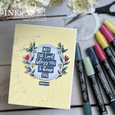 Stampin' Up! Courage & Faith Rays of Light encouragement card supplies | Nature's INKspirations by Angie McKenzie