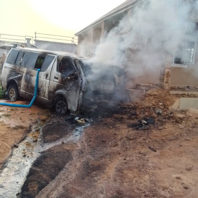 Sixteen Travellers Burnt Beyond Recognition In Accident On Enugu Road [GRAPHIC PHOTOS]