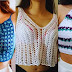 5 Tops a Crochet para Usar en la Playa y los Días Calurosos ☀️