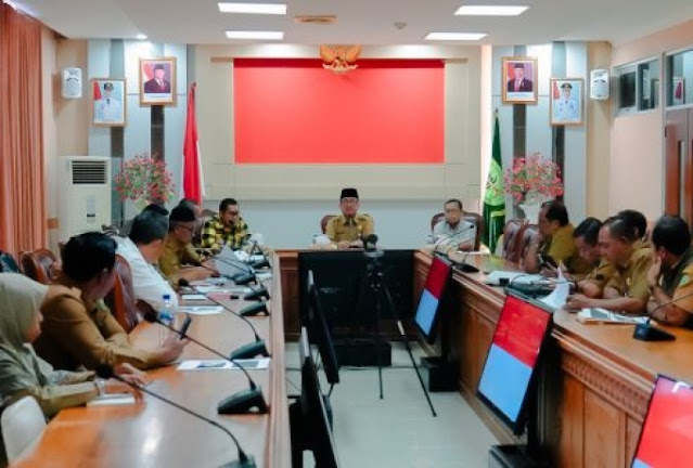 Sekda Natuna Pimpin Rakor  Pembentukan Koperasi Merah Putih di Tingkat Desa dan Kelurahan