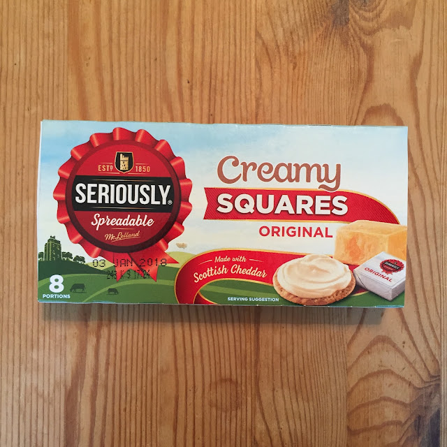 Seriously Spreadable Creamy Squares: Degustabox contents September 2017