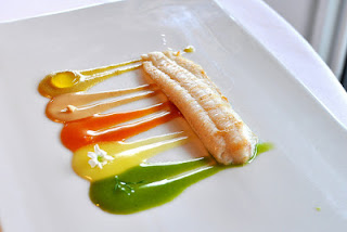 photo image of a signature dish at El Celler de Can Roca, undeniably the best restaurant in the world. 