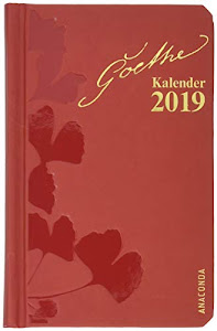 Goethe Kalender 2019: Taschenkalender