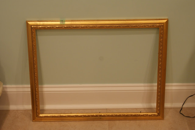 thrift store gilded frame