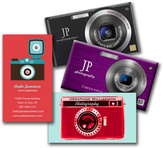  Photographer Business Cards