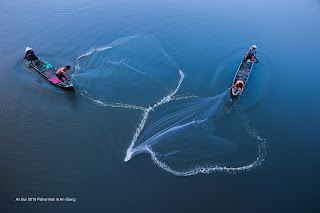 Fishermen in Mekong Delta