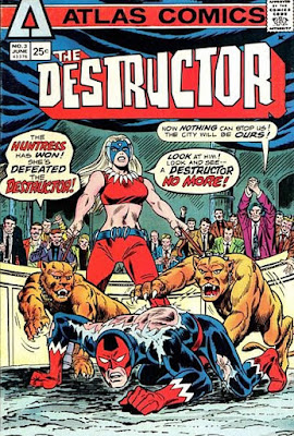 Atlas Comics, The Destructor #3, the Huntress