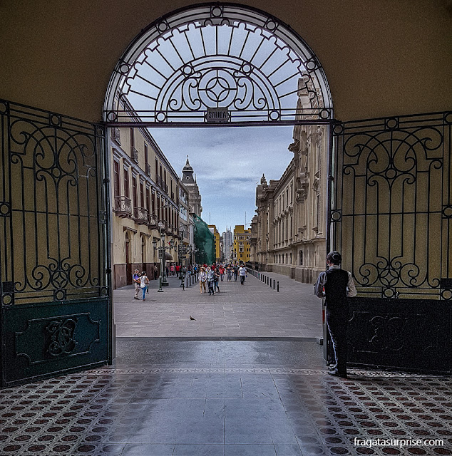 Casa da Literatura Peruana, no Centro Histórico de Lima