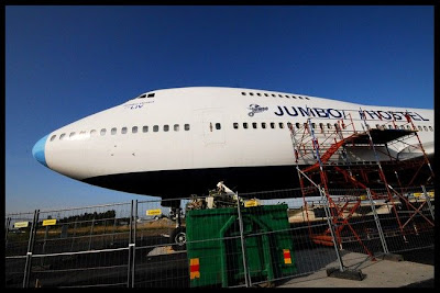 Jumbo Hostel –the world’s first hostel housed in a Boeing 747 Seen On coolpicturesgallery.blogspot.com Or www.CoolPictureGallery.com