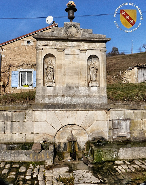 GOUSSAINCOURT (55) - Fontaine Saint-Gervais-et-Saint-Protais (1804-1851)