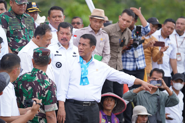 Menteri Pertanian Kunjungi Kerinci, Bupati Monadi Siap Bersinergi Wujudkan Kedaulatan Pangan Nasional Dari Desa